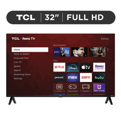 32S357 32 Inch Class S3 1080P FHD LED HDR Smart TV